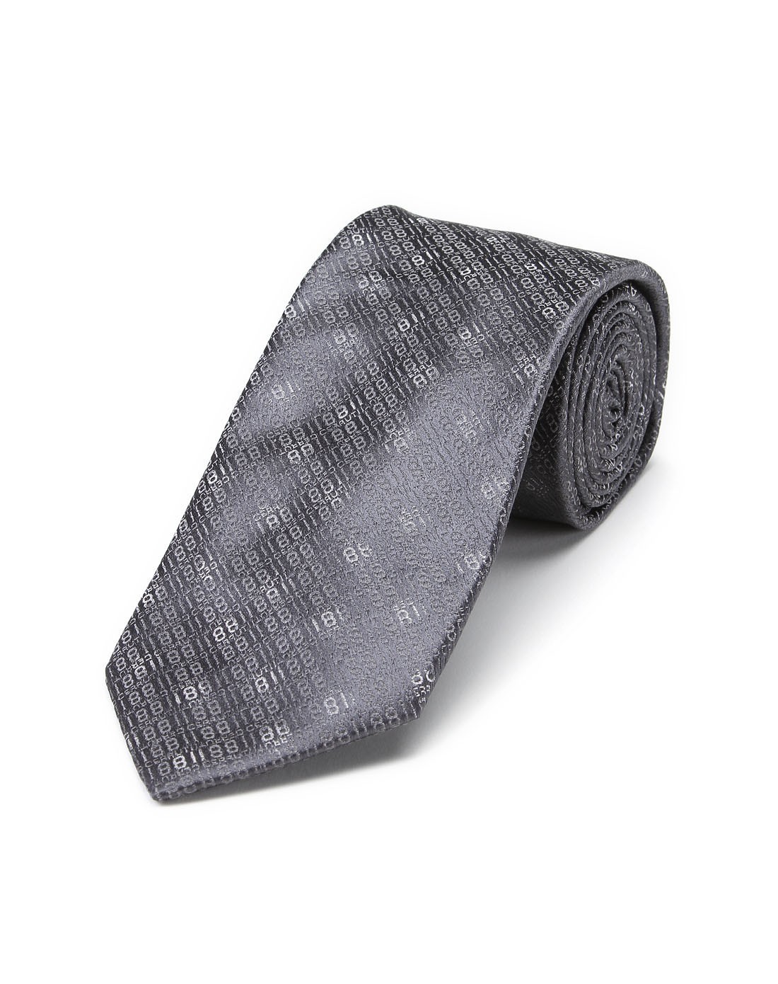 深灰色时尚百搭领带