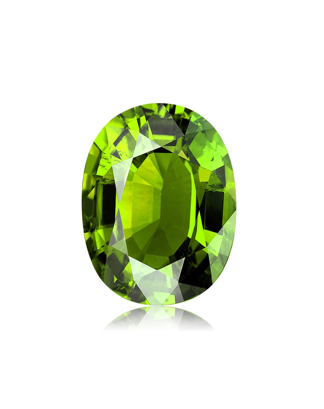 5a级天然橄榄石1克拉裸石