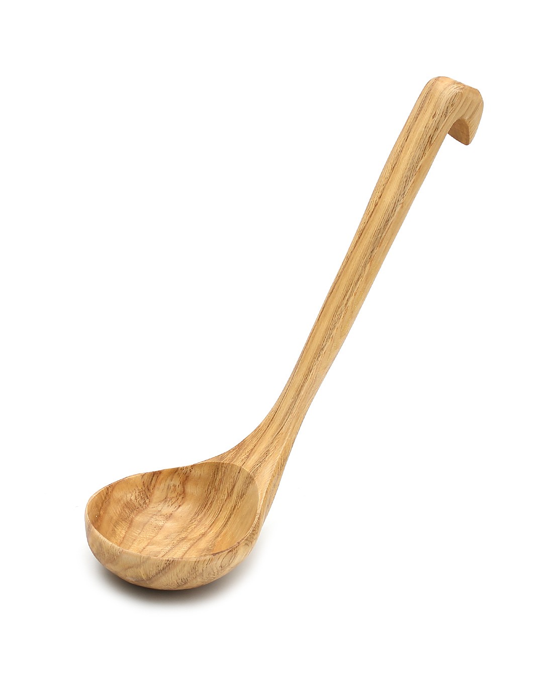 荷木带钩长款汤勺