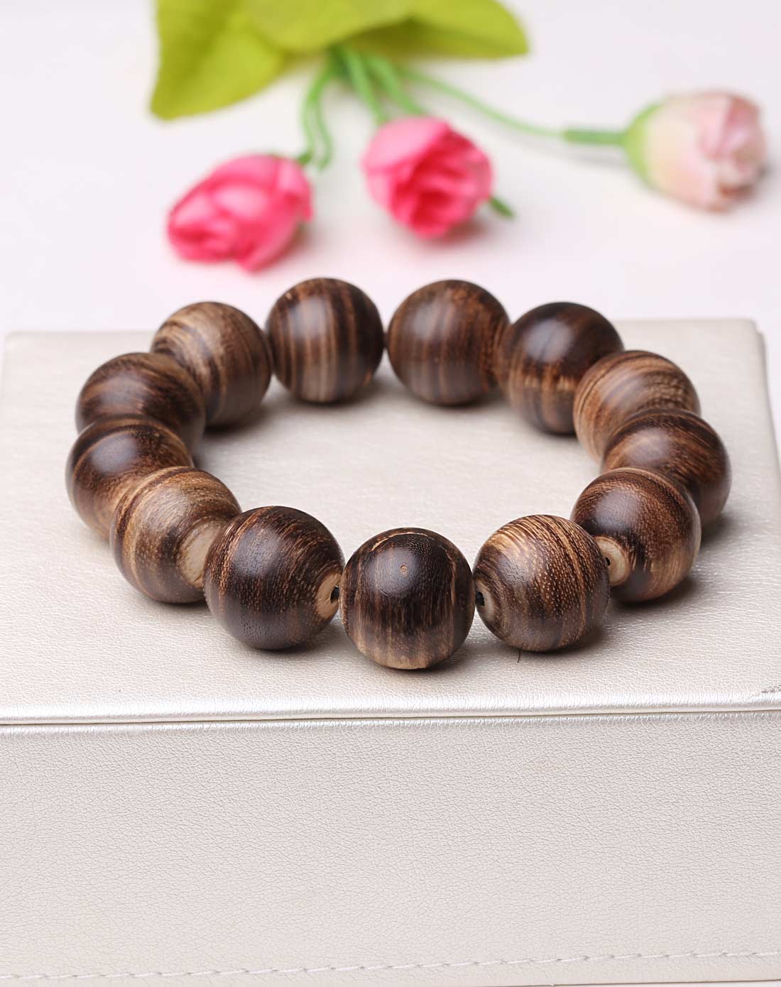 印尼加里曼丹沉香木手链18mm