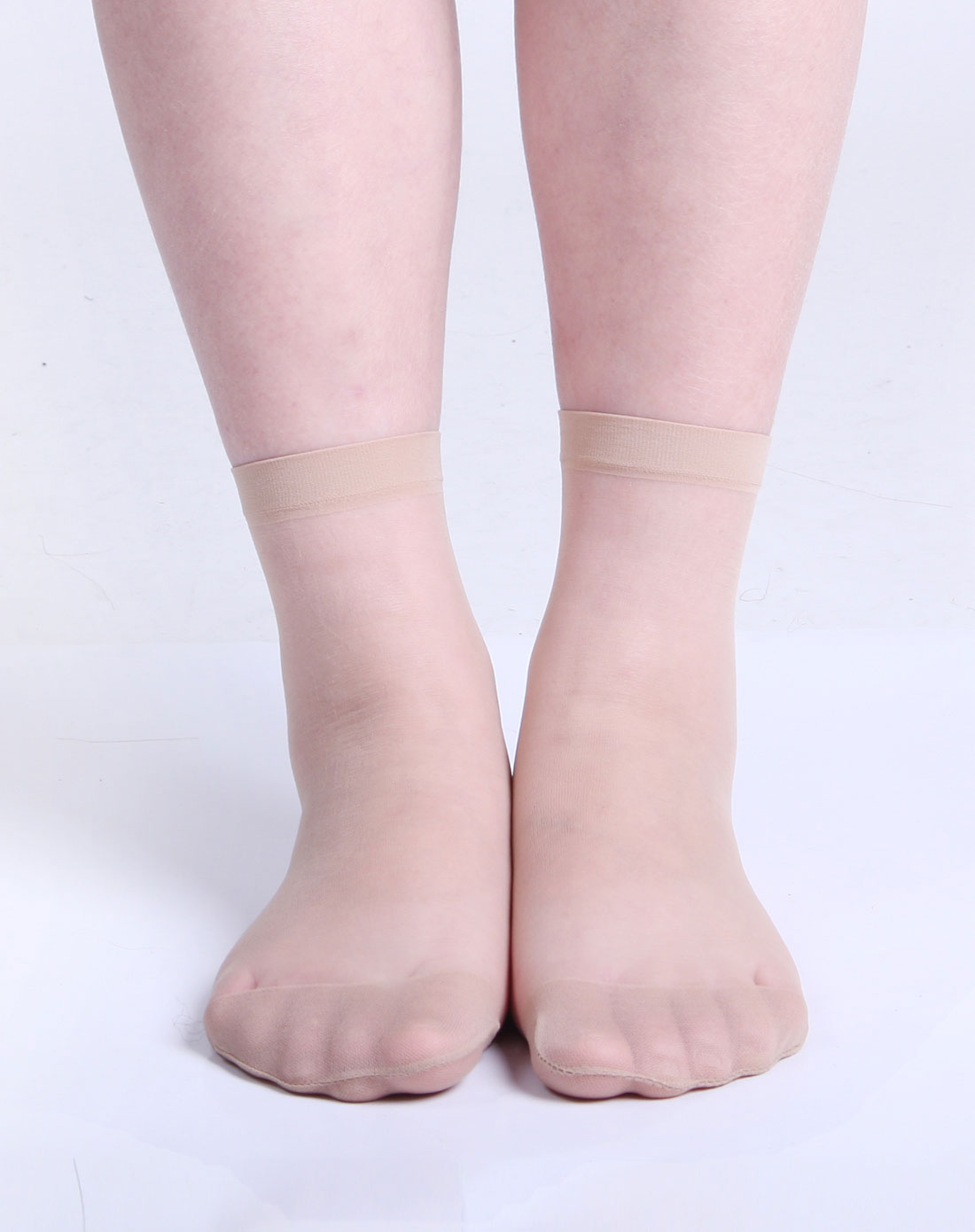 肤色水晶丝短袜20双装