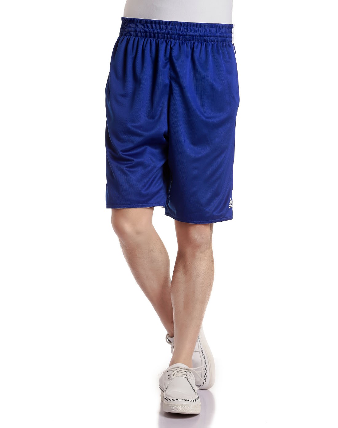 吸湿速干 男款蓝色短裤 可两穿