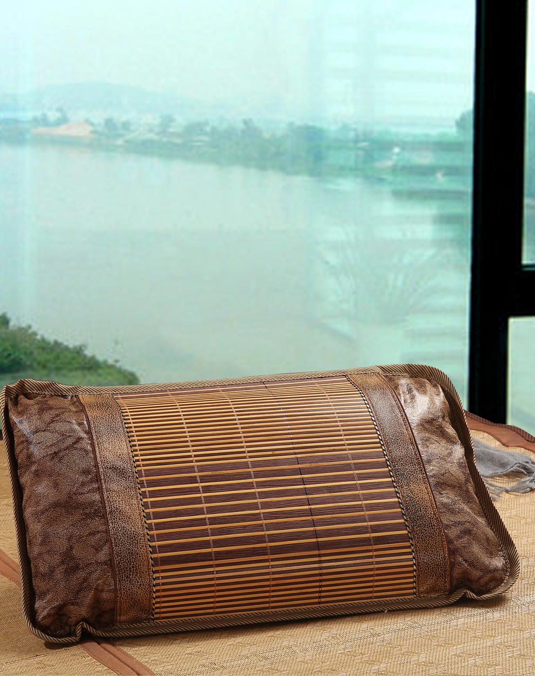 冰清夏凉金丝竹茶叶枕30*50cm