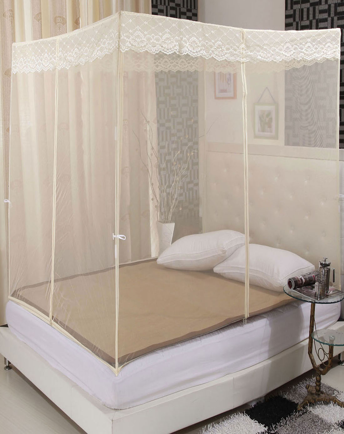 方顶蚊帐清凉蚊帐1.8m