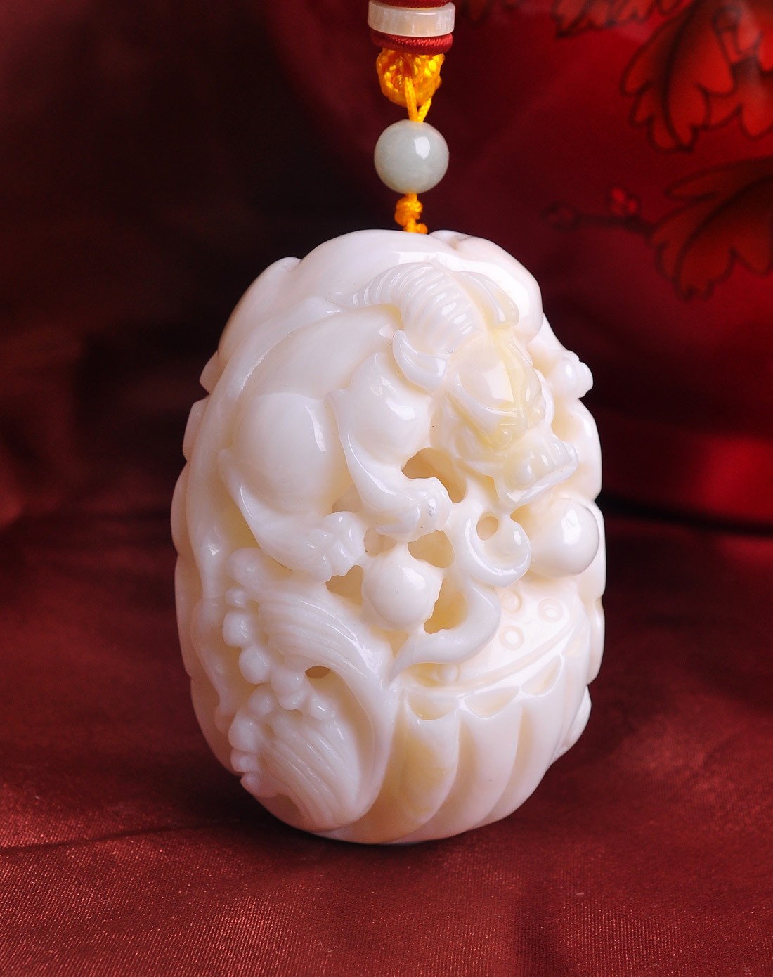 镇宅辟邪砗磲手把件