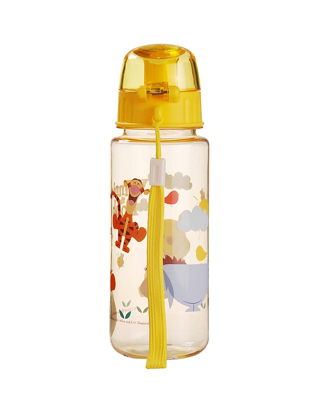 迪士尼中性黄色小熊运动水壶