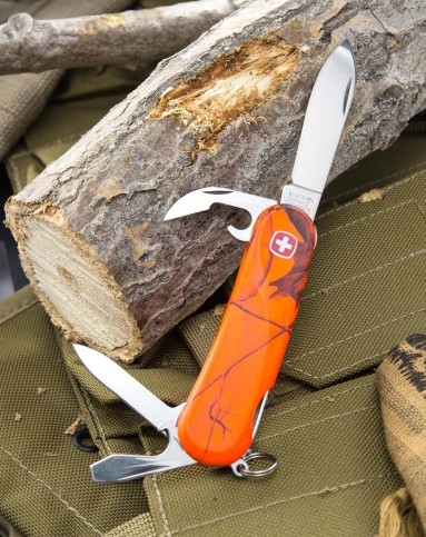 【唯品专供】火焰迷彩系列瑞士军刀