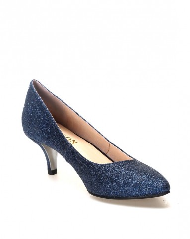 百田森ptson女鞋专场 > 百田森ptson 蓝色时尚单鞋