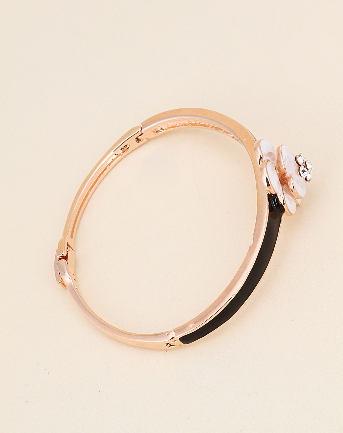 立体山茶花手镯