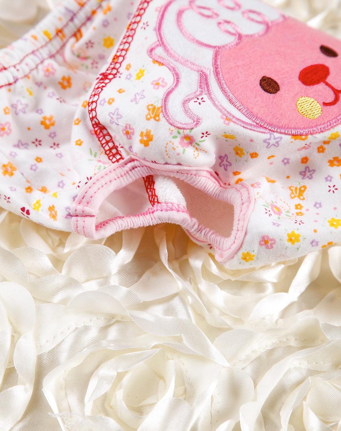 宝宝成长学步拉拉裤(粉色碎花)