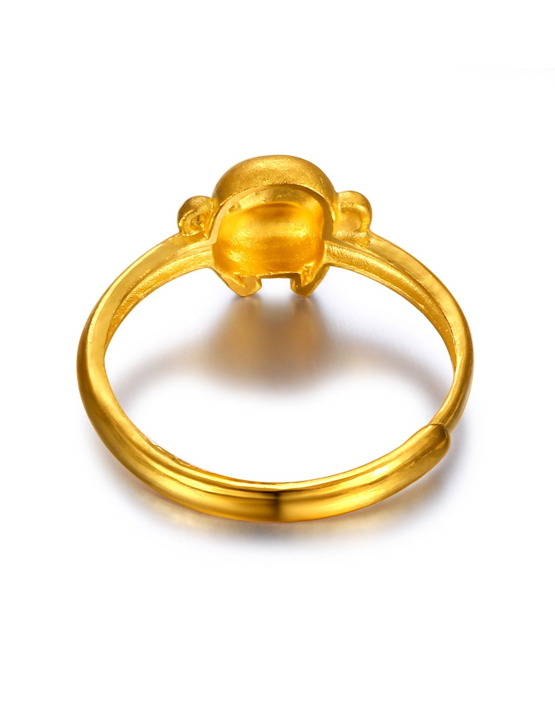 荟萃珠宝 足金戒指 守岁戒—猴2.71克