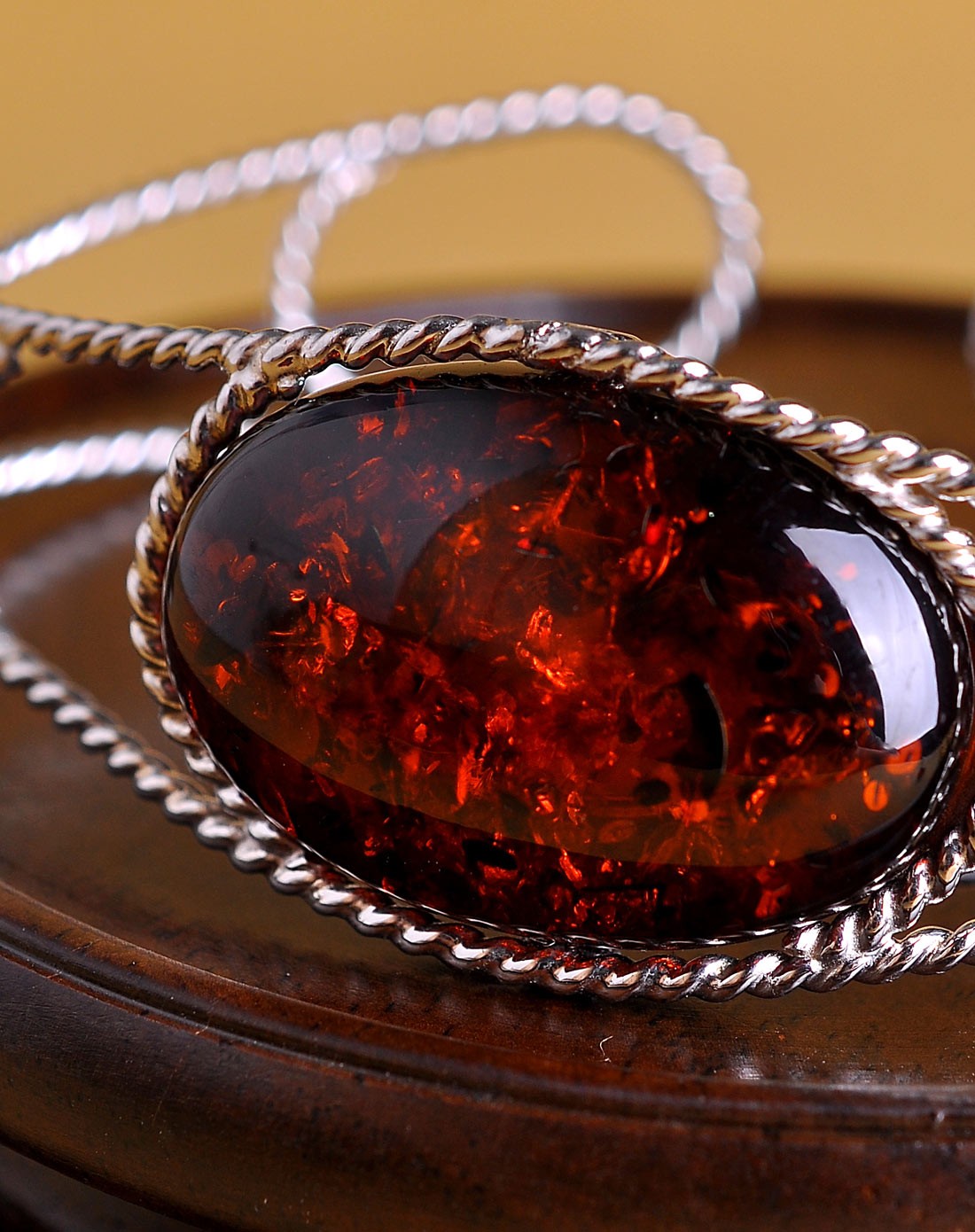 【独家】繁花似锦天然血珀手镯附证书