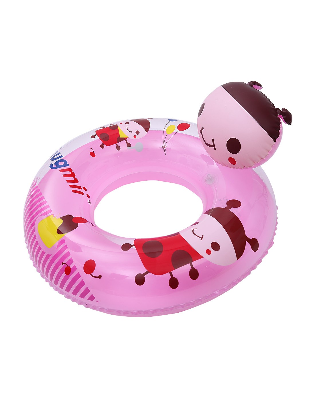 hugmii儿童泳具专场男女童粉色蜜蜂游泳圈tcsh0287_唯品会