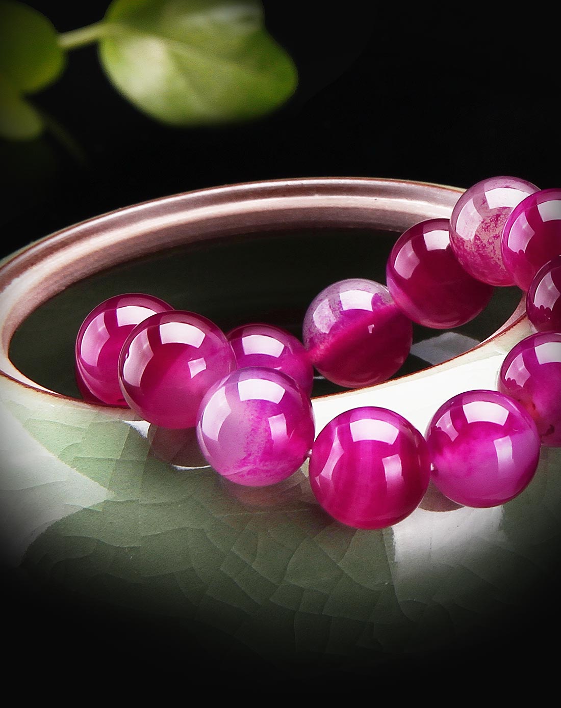 一往情深合成玛瑙手串