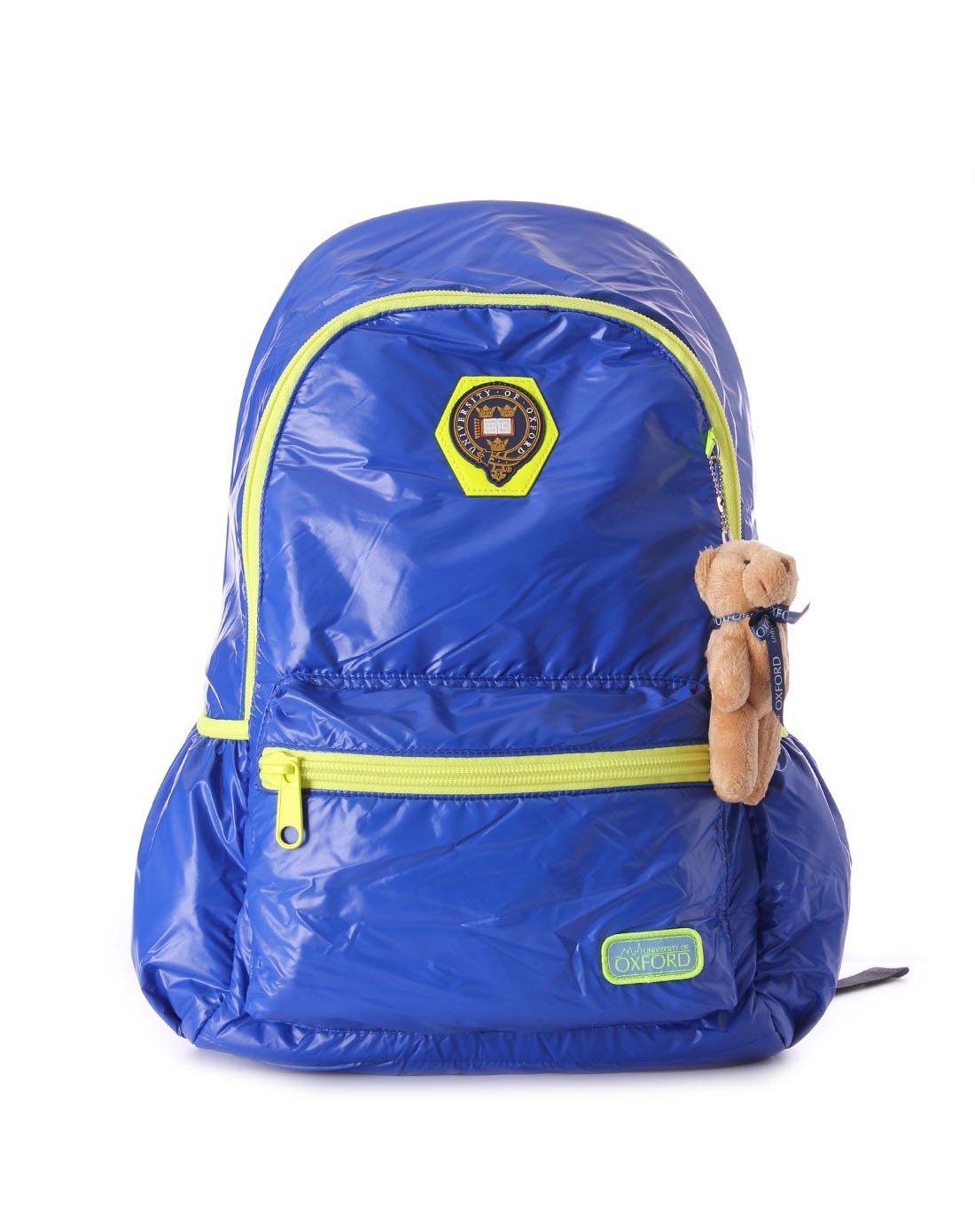 经典彩蓝炫丽防水背囊书包