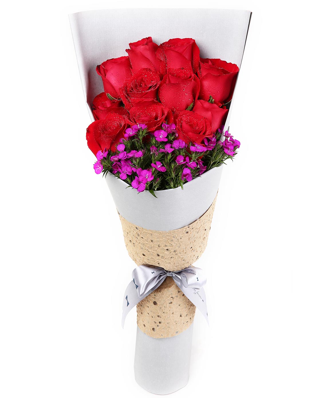 11枝红玫瑰鲜花礼盒