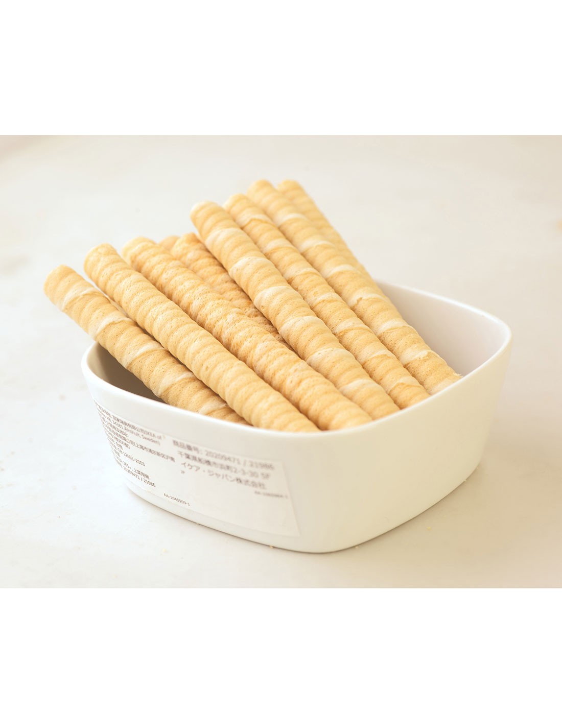 希腊百利隆 香草味威化蛋卷110g*2