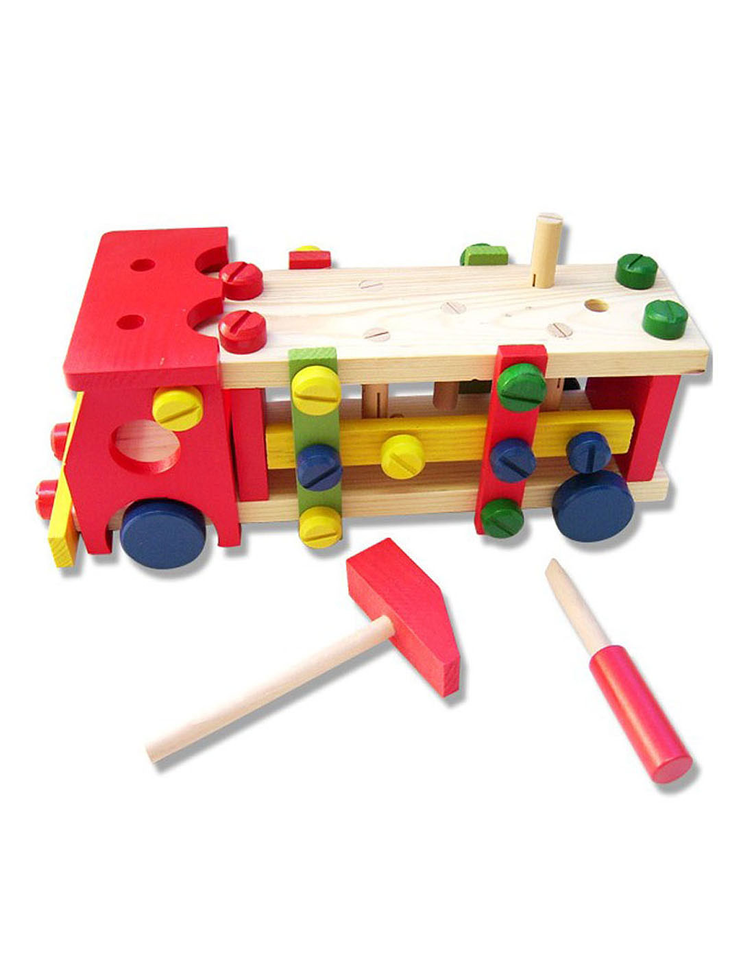 特益智木玩系列-拆装螺丝车