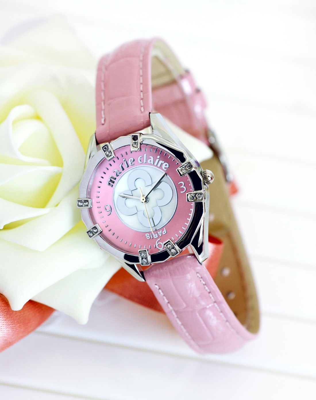 marieclaire婉约迷人石英女表