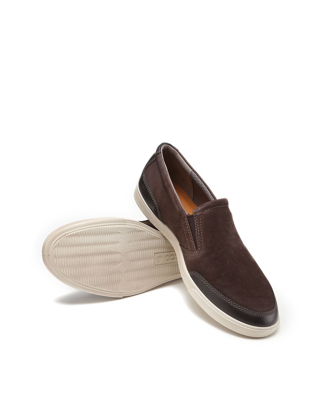 男款摩卡色简约休闲鞋