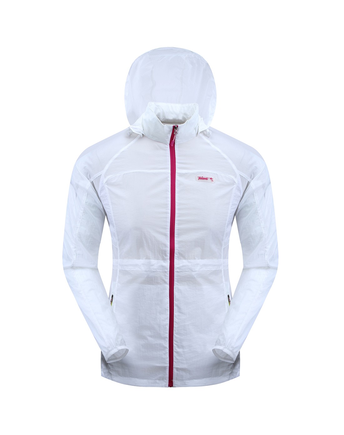 透气超轻 女款白色皮肤衣