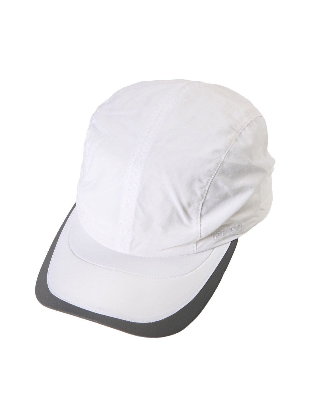 防紫外线 中性白色棒球帽 速干防晒