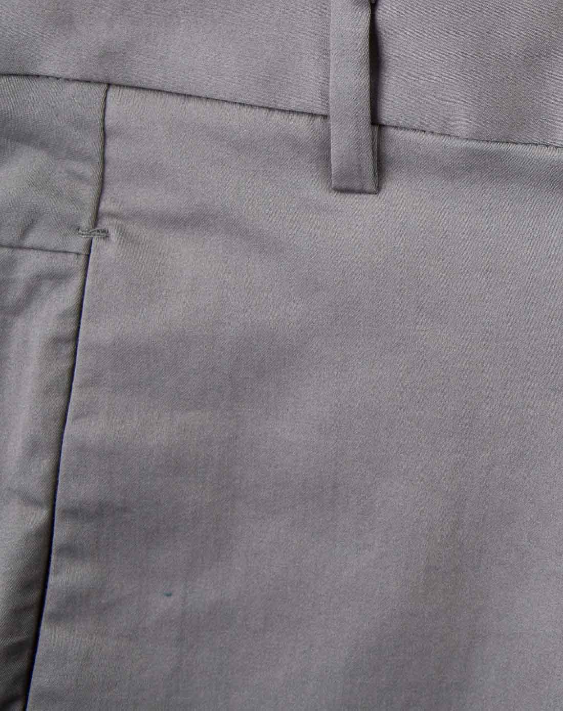 藕灰色时尚商务通勤百搭修身长裤