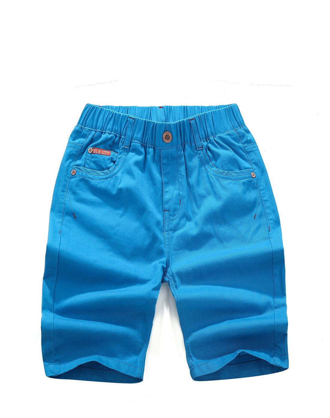 男童天蓝色休闲短裤