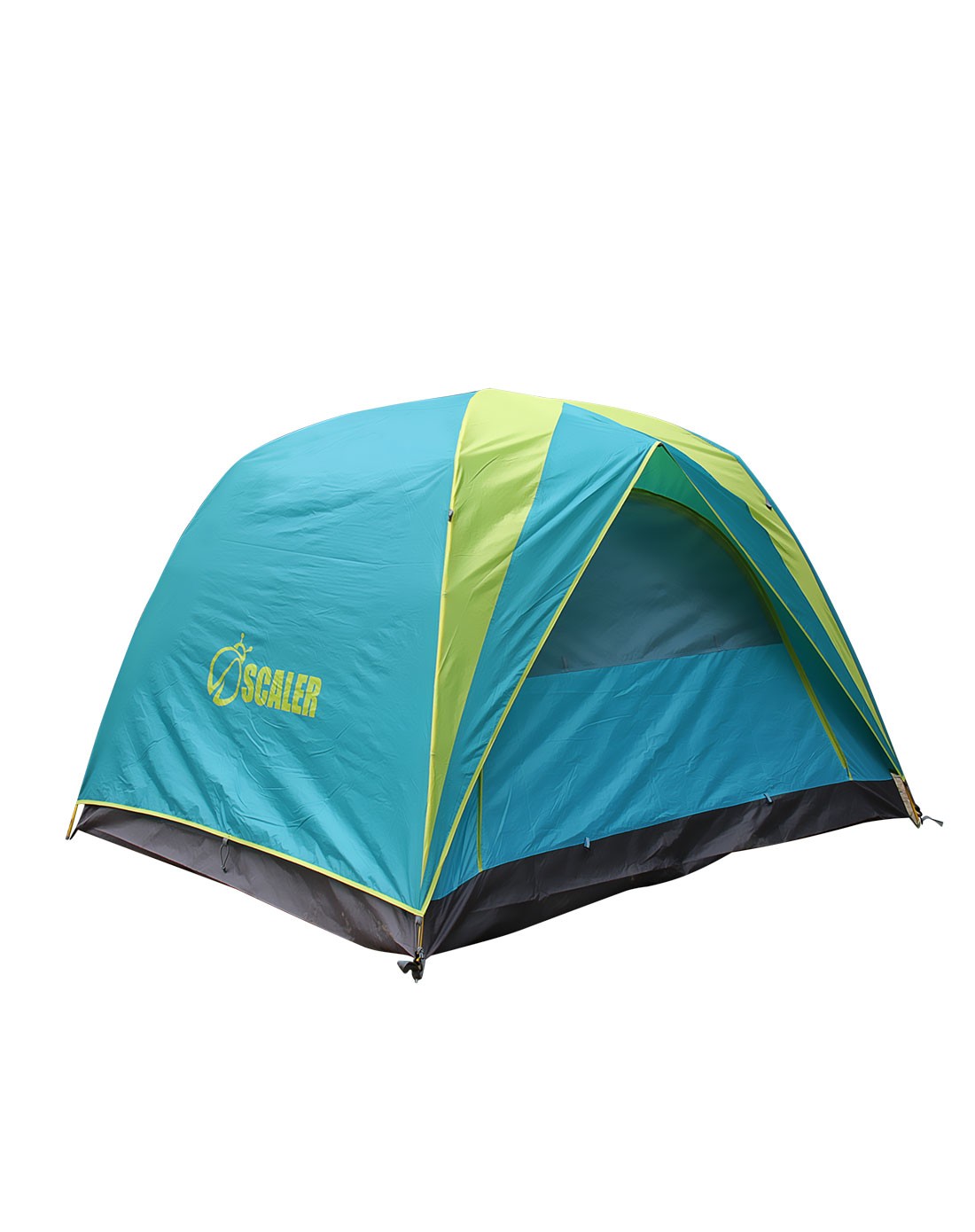 思凯乐 中性款祖母绿色风景线iv-3人双层帐篷