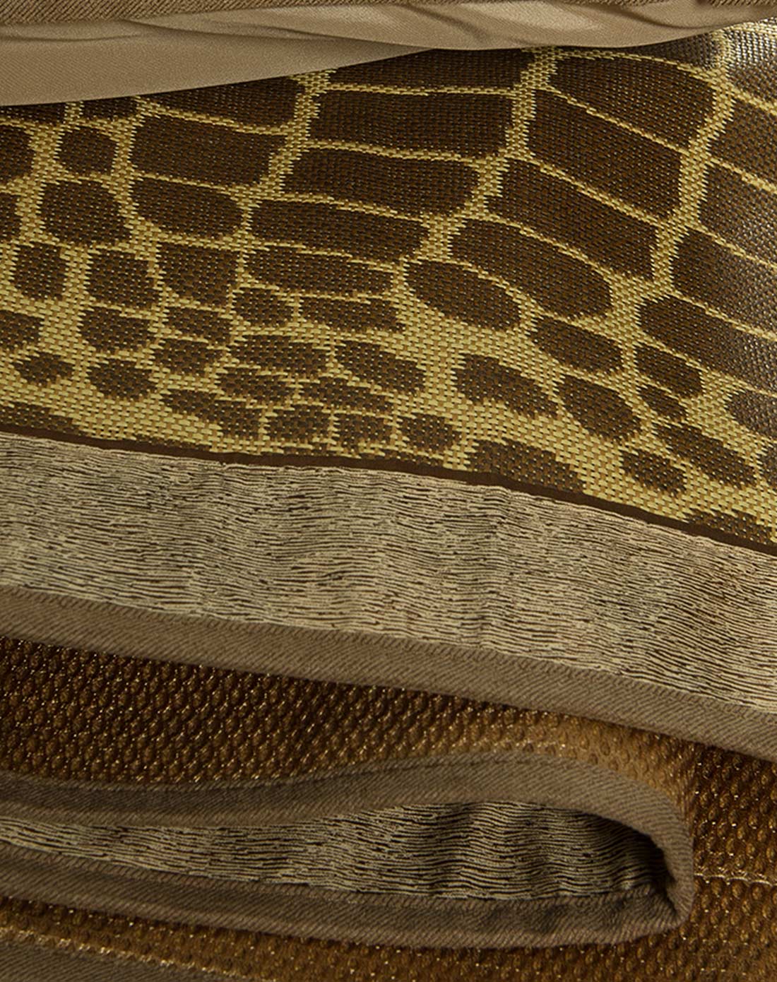 1.5m 100%再生纤维素纤维丝滑藤席(豹纹款)