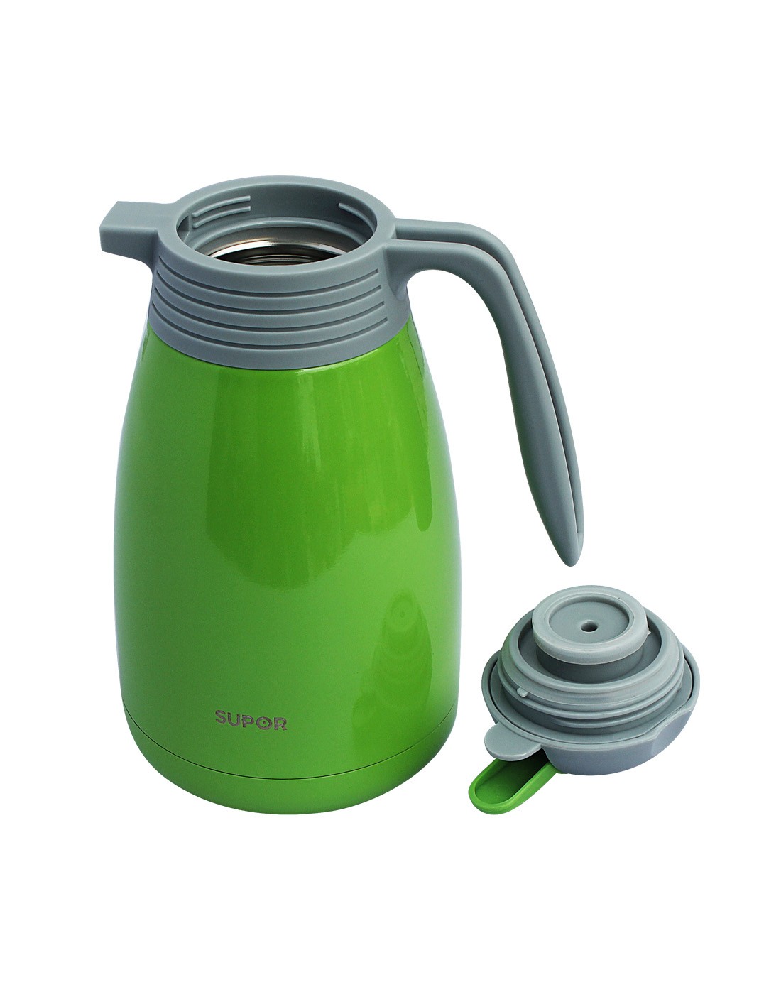 > 暖心系列保温壶1.5l绿色