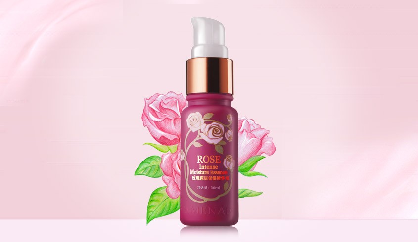 补水润肤 玫瑰深层保湿精华乳 30ml ,水感润泽质地,滋养肌肤,长效保湿