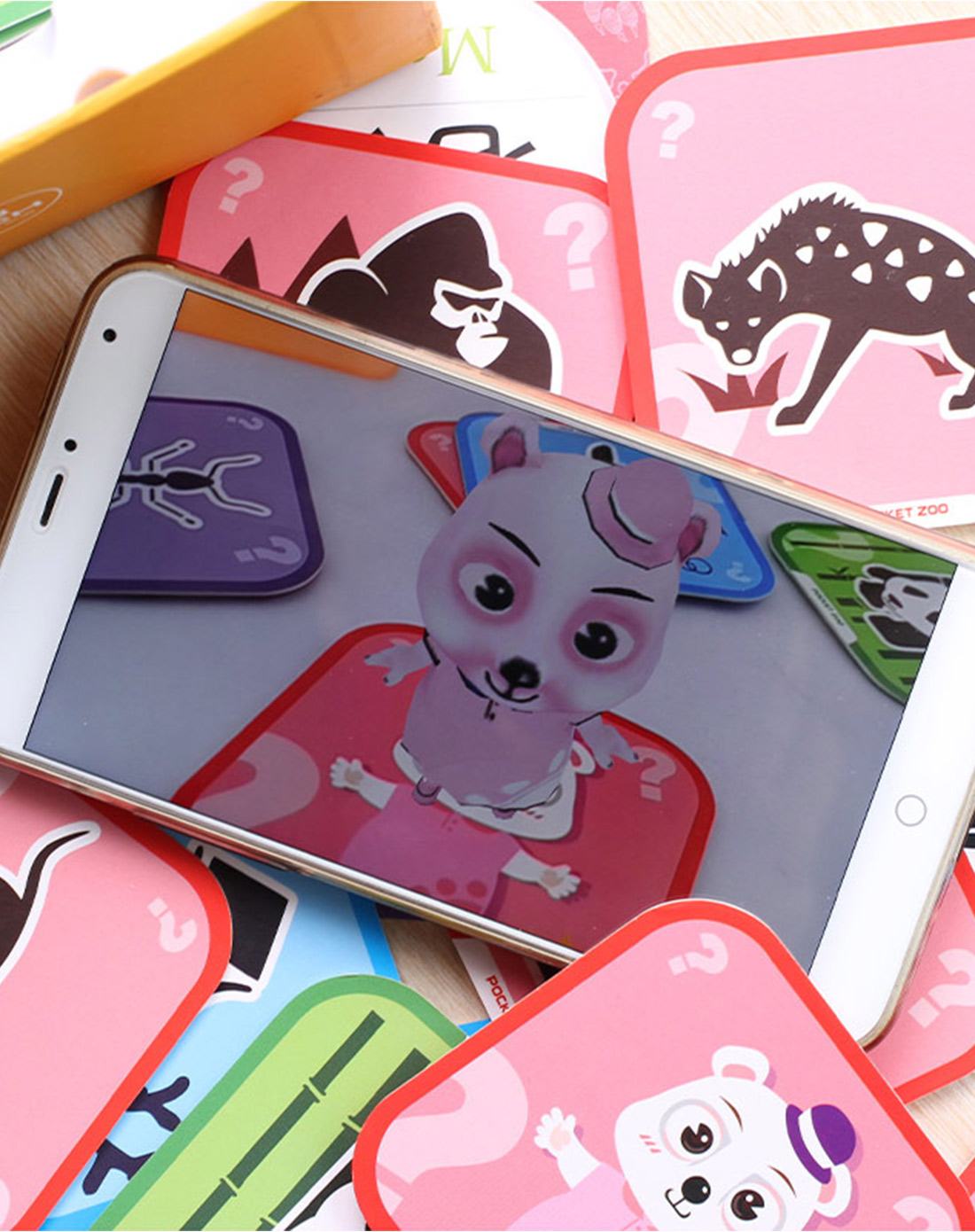 小熊尼奥儿童益智有趣口袋动物园