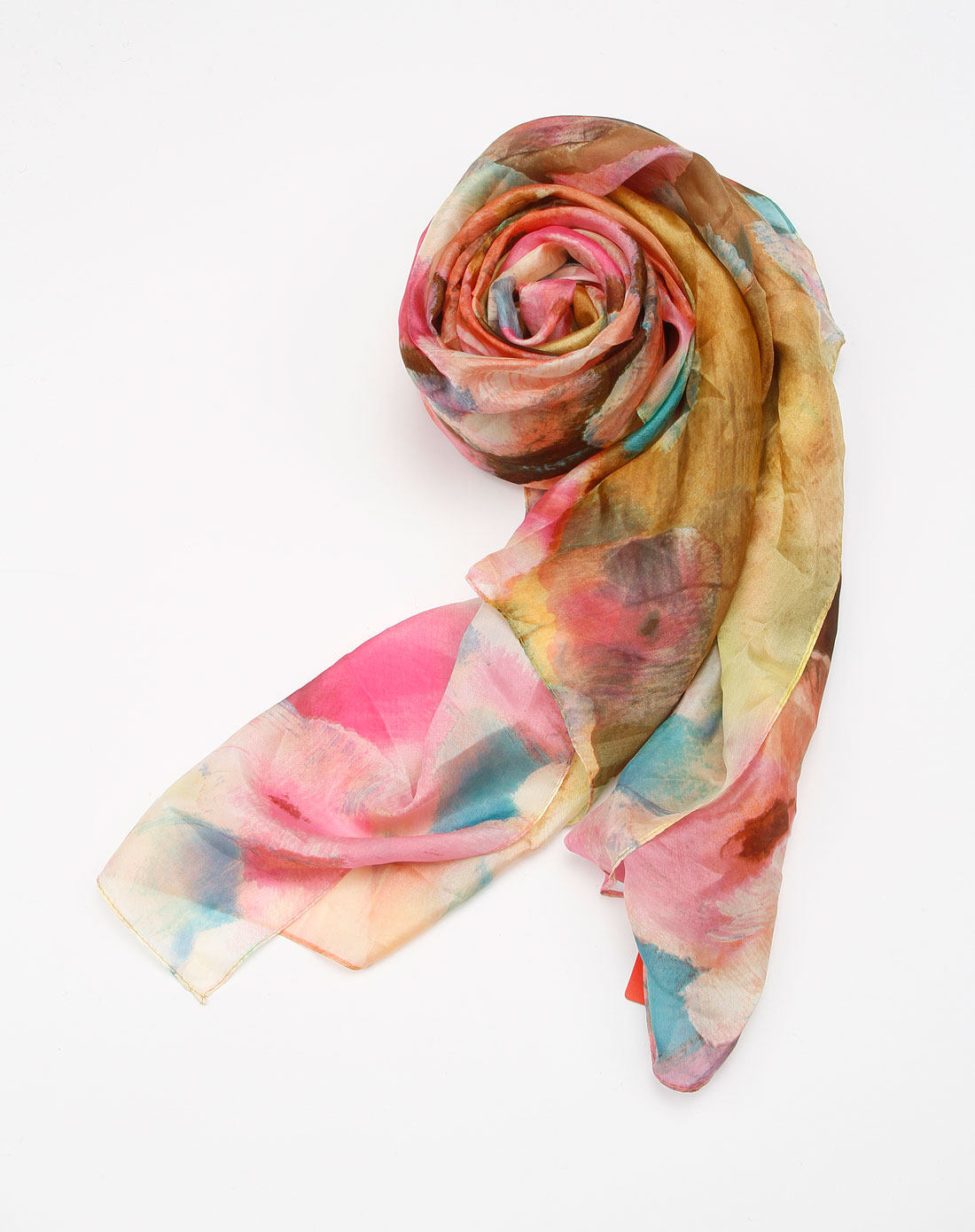 b&balos配件专场女款彩色时尚休闲百搭印花围巾s6271426_唯品会