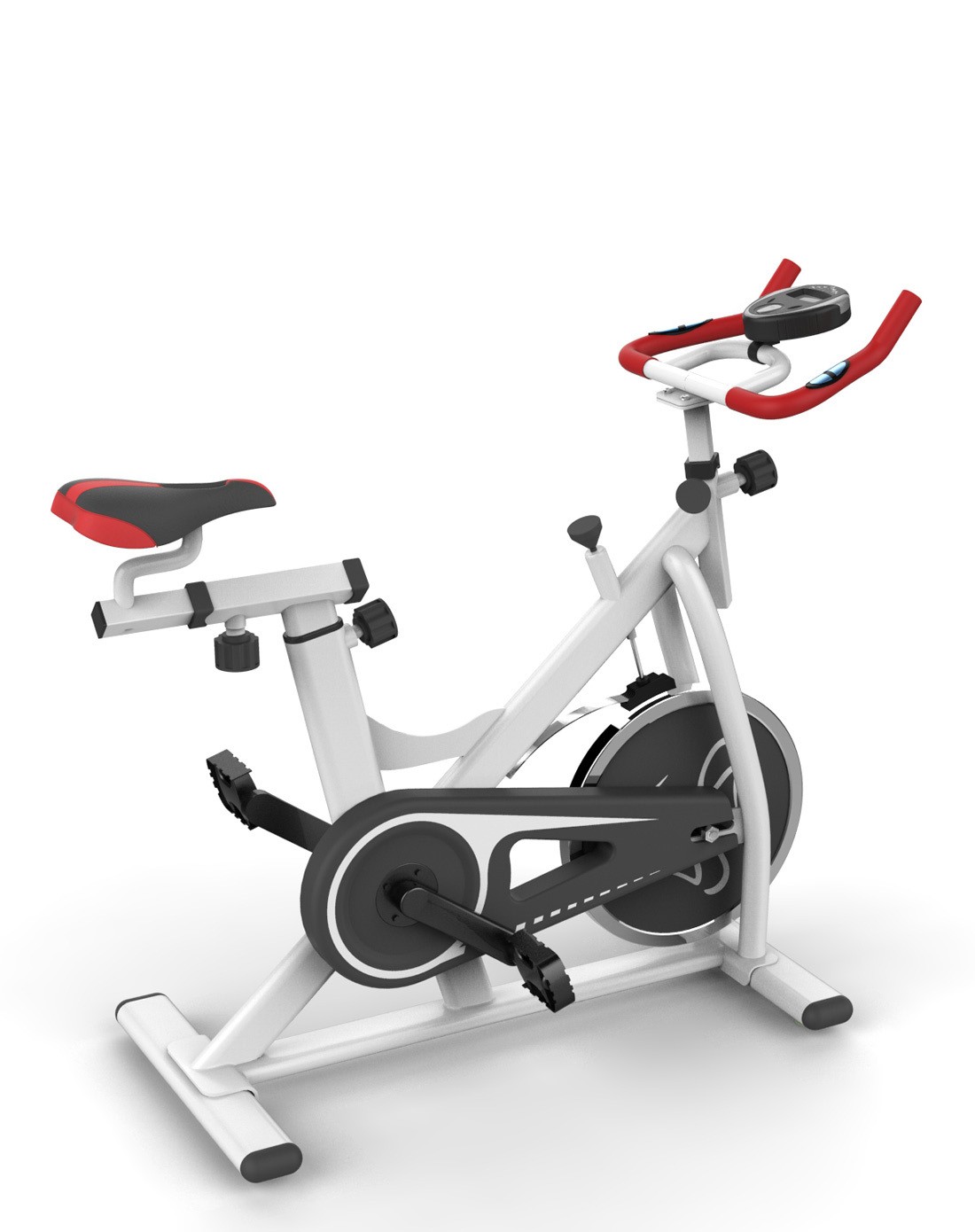 运动器材专场室内减肥健身 男女通用黑白色健身车 10kg飞轮jff003bs