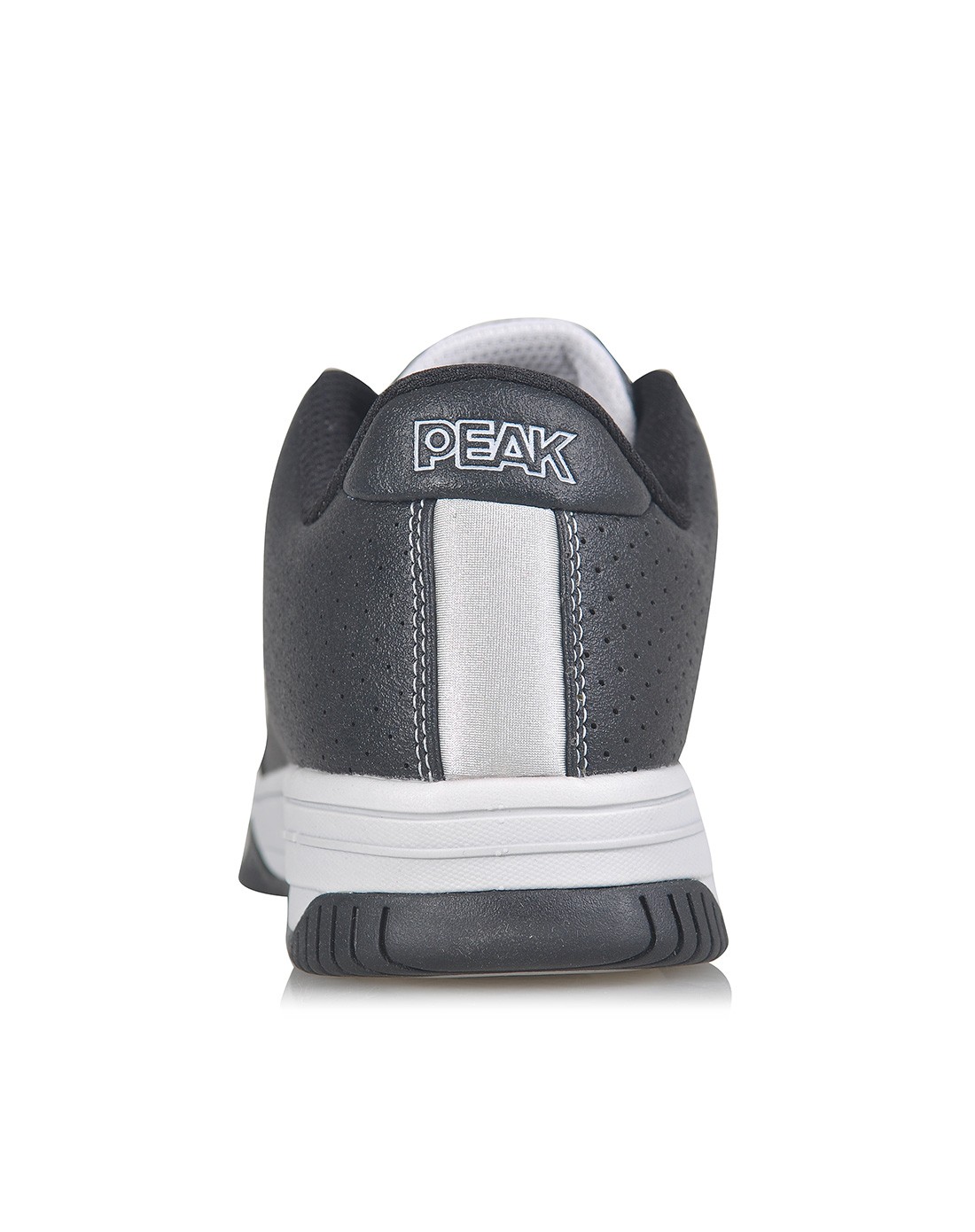 匹克耐磨防滑 男款黑配灰色篮球鞋 简约透气e32939a2022_唯品会