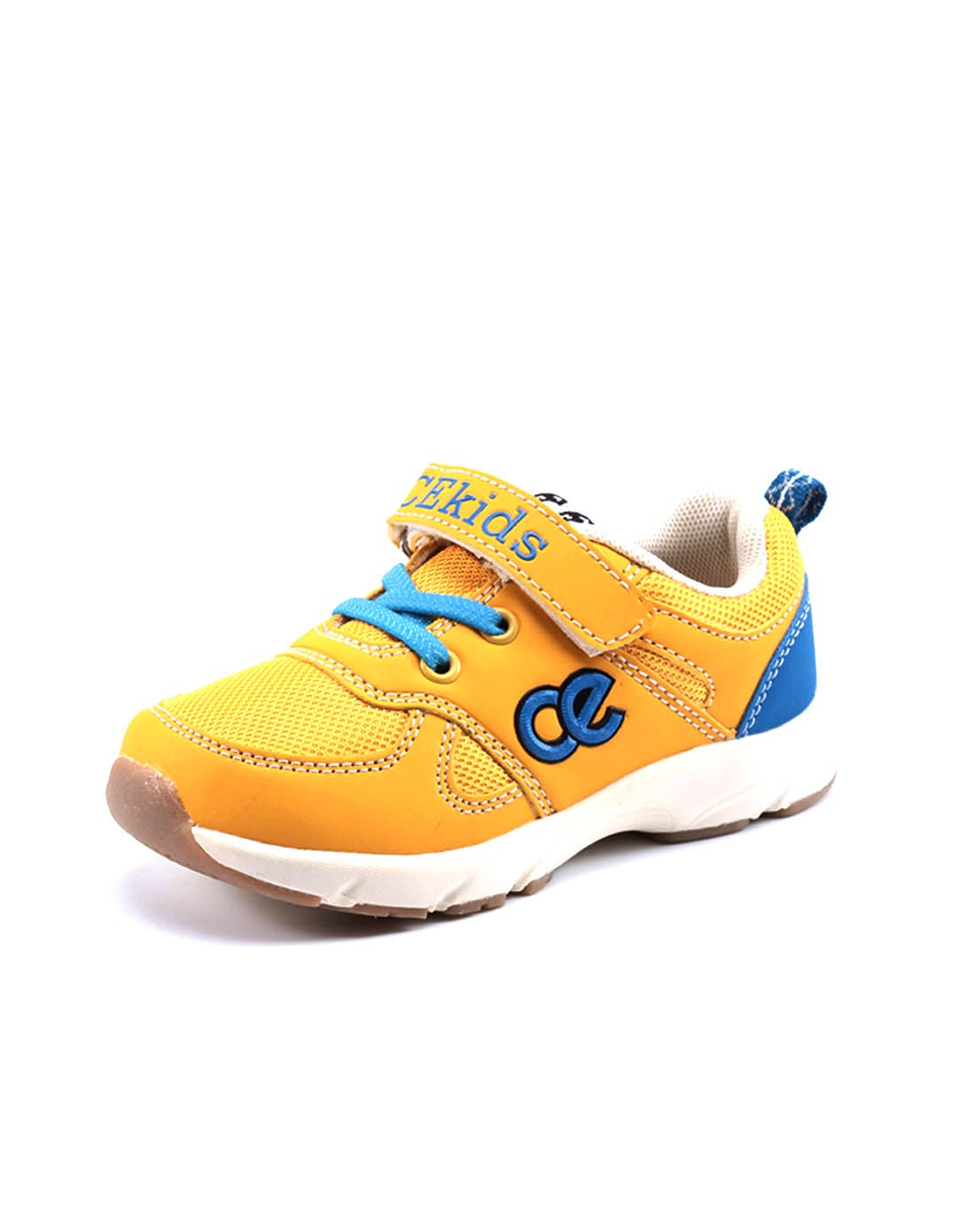男童桔黄机能鞋