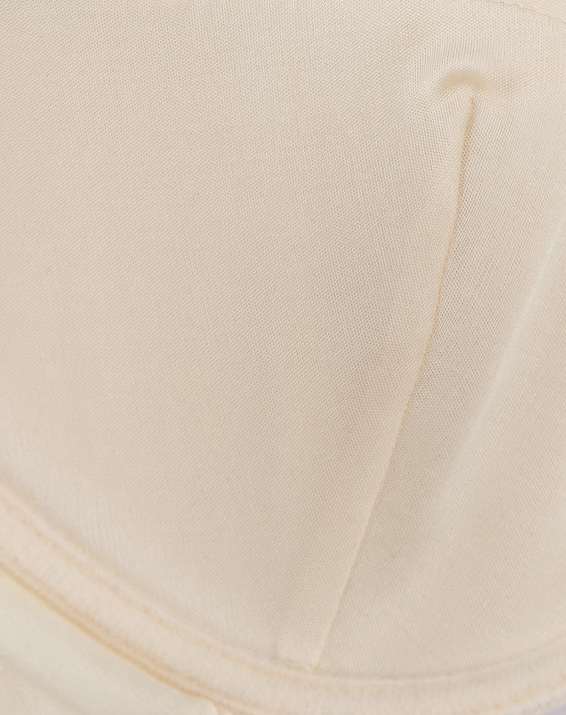 女肉色真丝3/4cup薄杯文胸