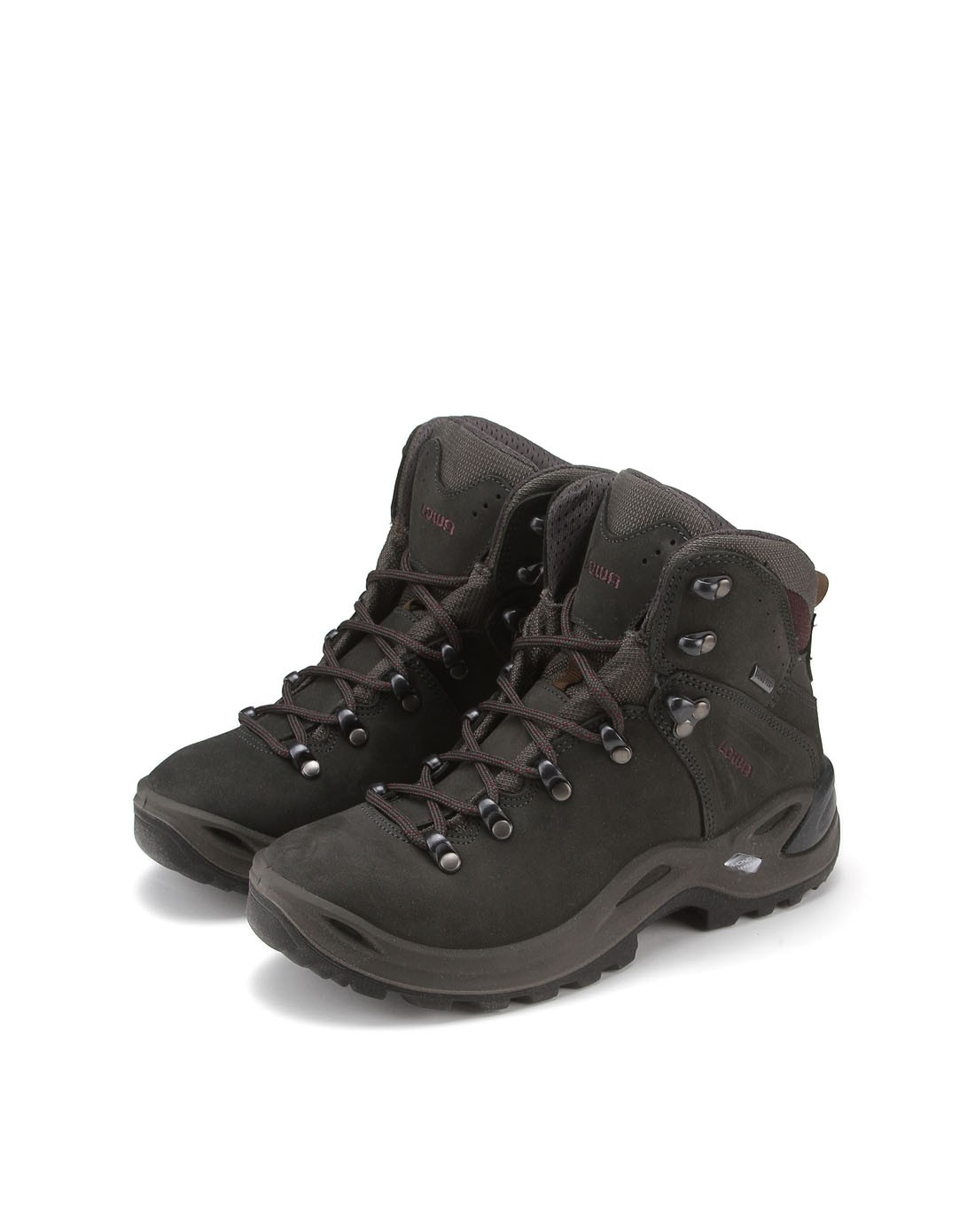 顶级户外品牌集合馆进口牛皮 女款深灰色登山鞋 防滑舒适lat12209深