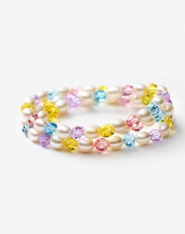 鲛人泪 珍珠水晶手链