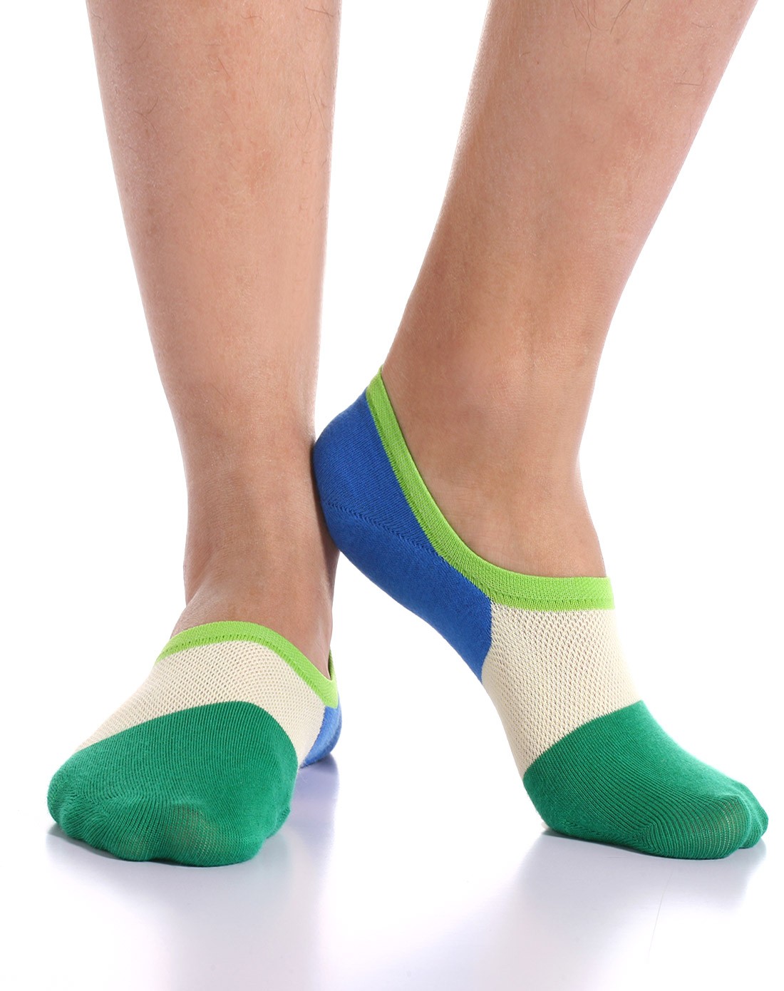 o型透气网隐形男袜6双装