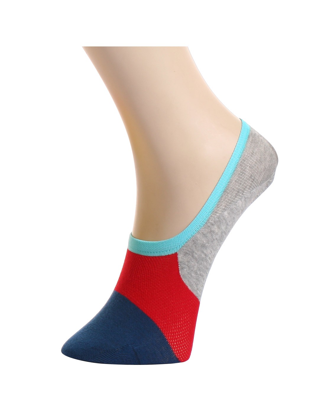 o型透气网隐形男袜6双装