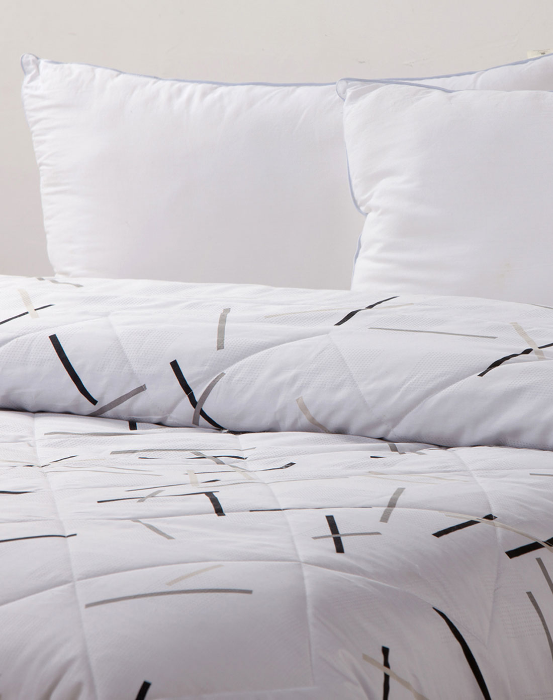 玛克家纺 竹纤维提花夏凉被灰200*230cm