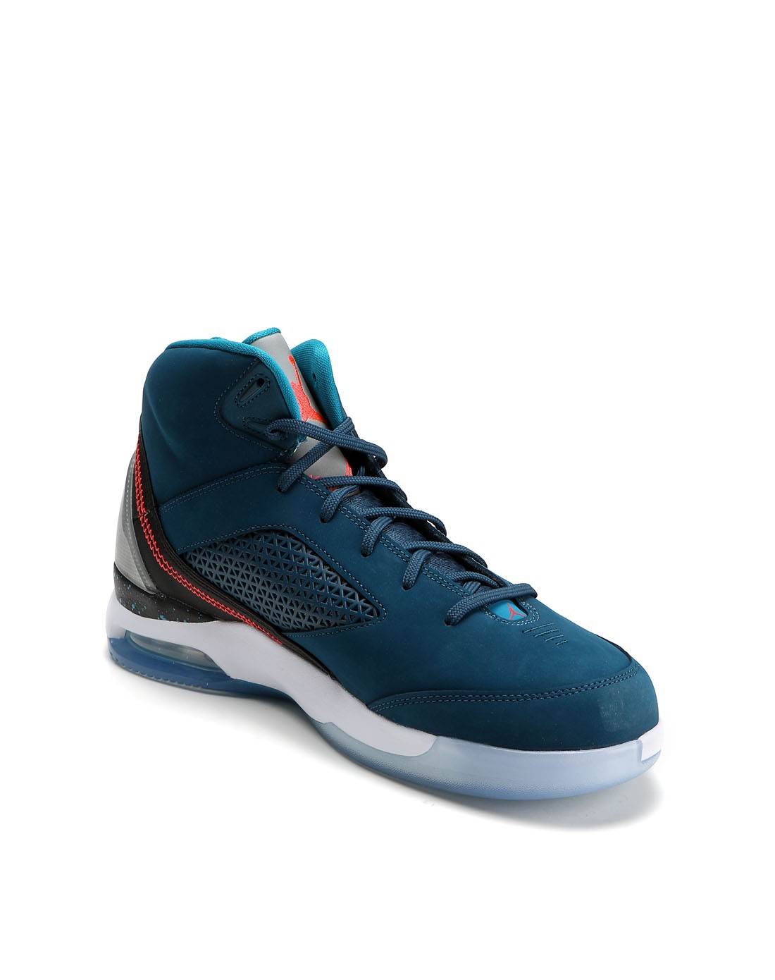 缓震气垫 男款太空蓝色高帮篮球鞋 经典aj系列