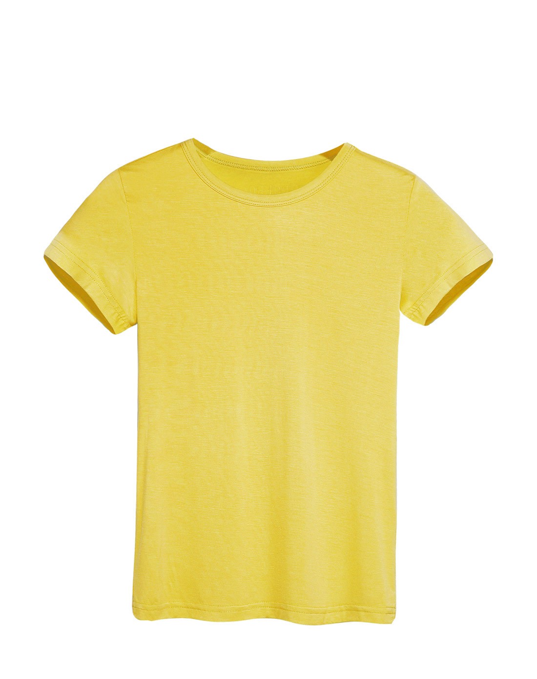 男童金黄色短袖t恤