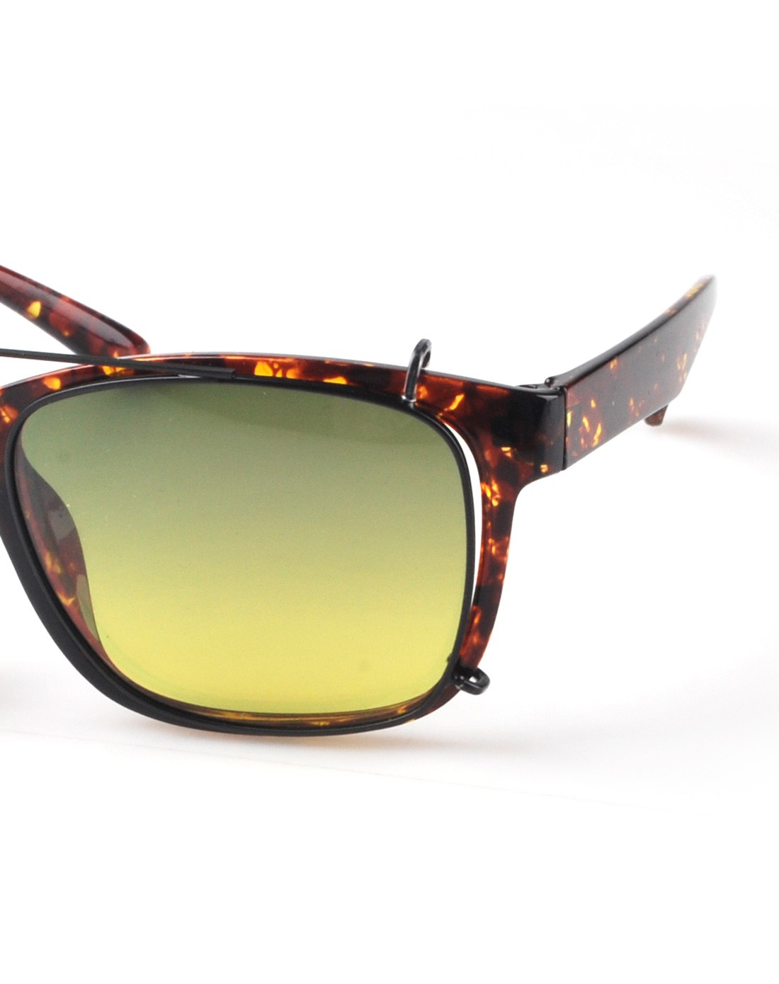 近视专用二付装方款驾驶偏光套镜