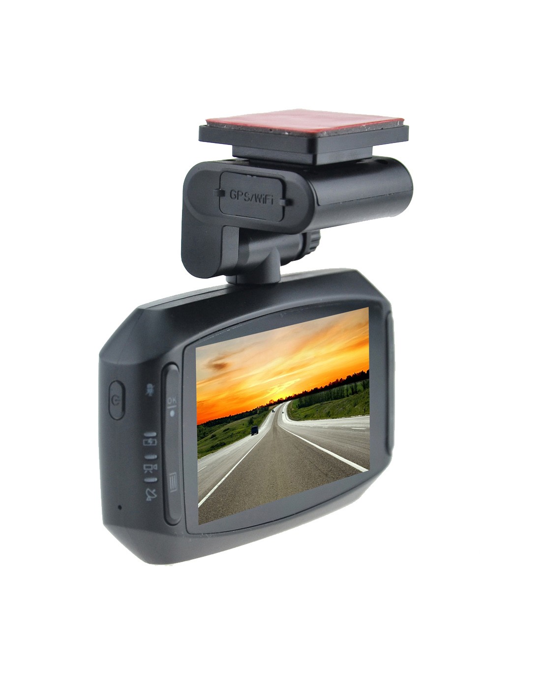 全景170度 1296p超广角自动循环录影 红礼包套装版