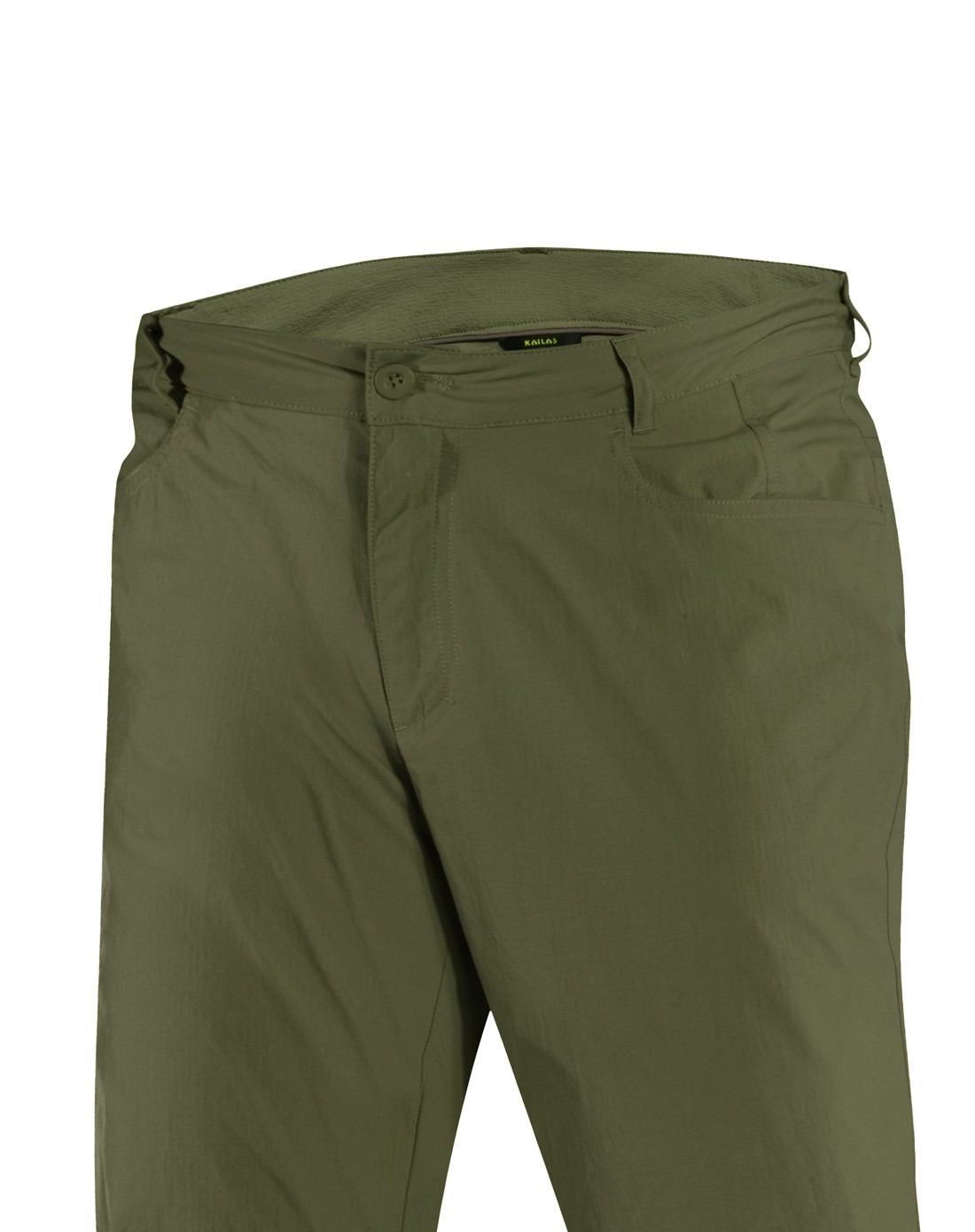 轻薄干爽 男款褐绿快干裤