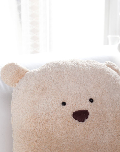 米色小熊宝贝可爱抱枕