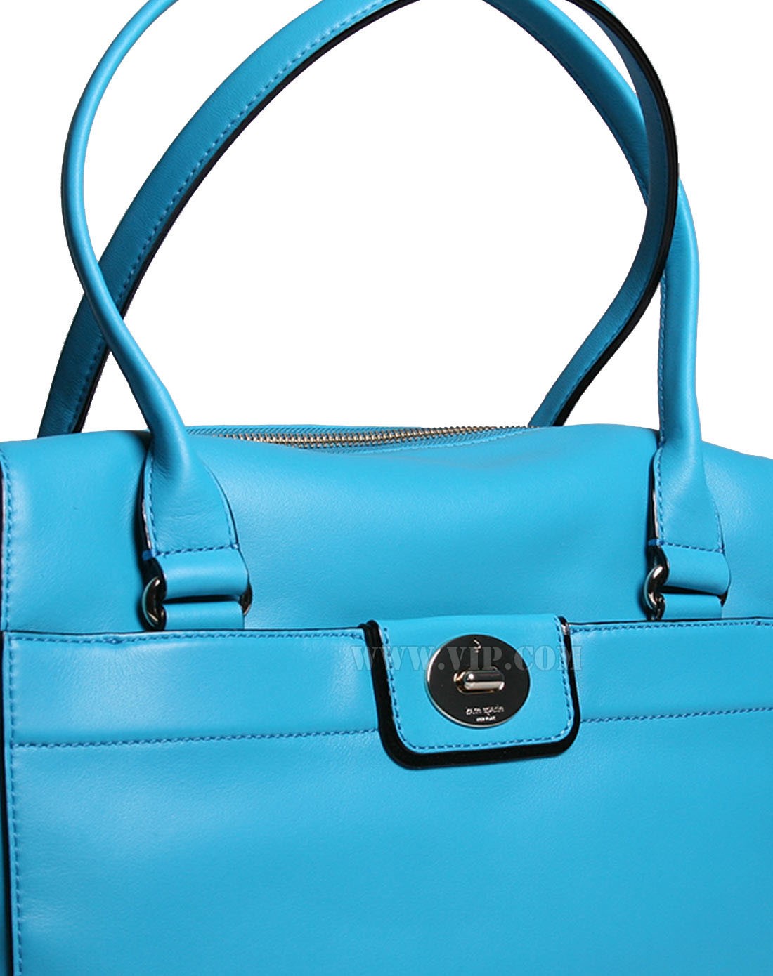 kate spade 经典手提包天蓝色